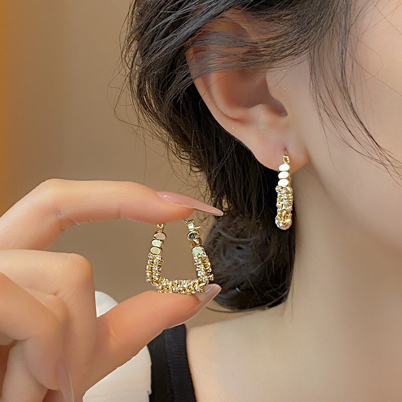 Just Lil Things Gold Drop Earrings JLT12632