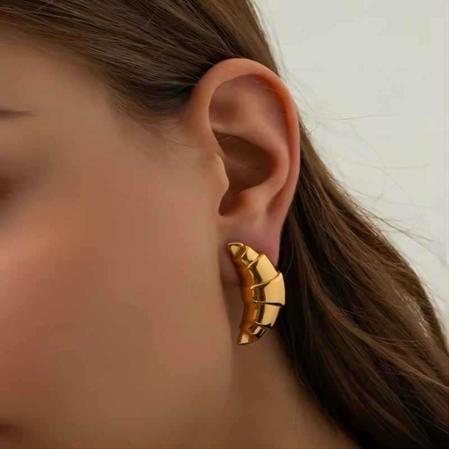 Just Lil Things Gold Pin Earrings JLT12642