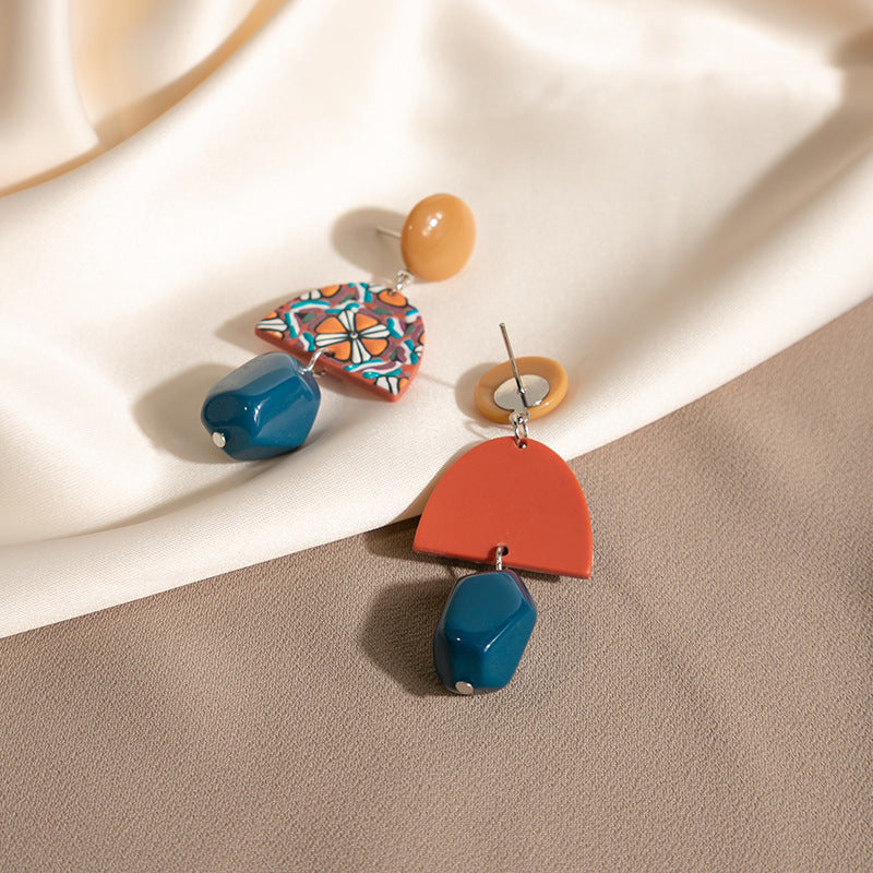 Just Lil Things Multi Color Drop Earrings JLT12646