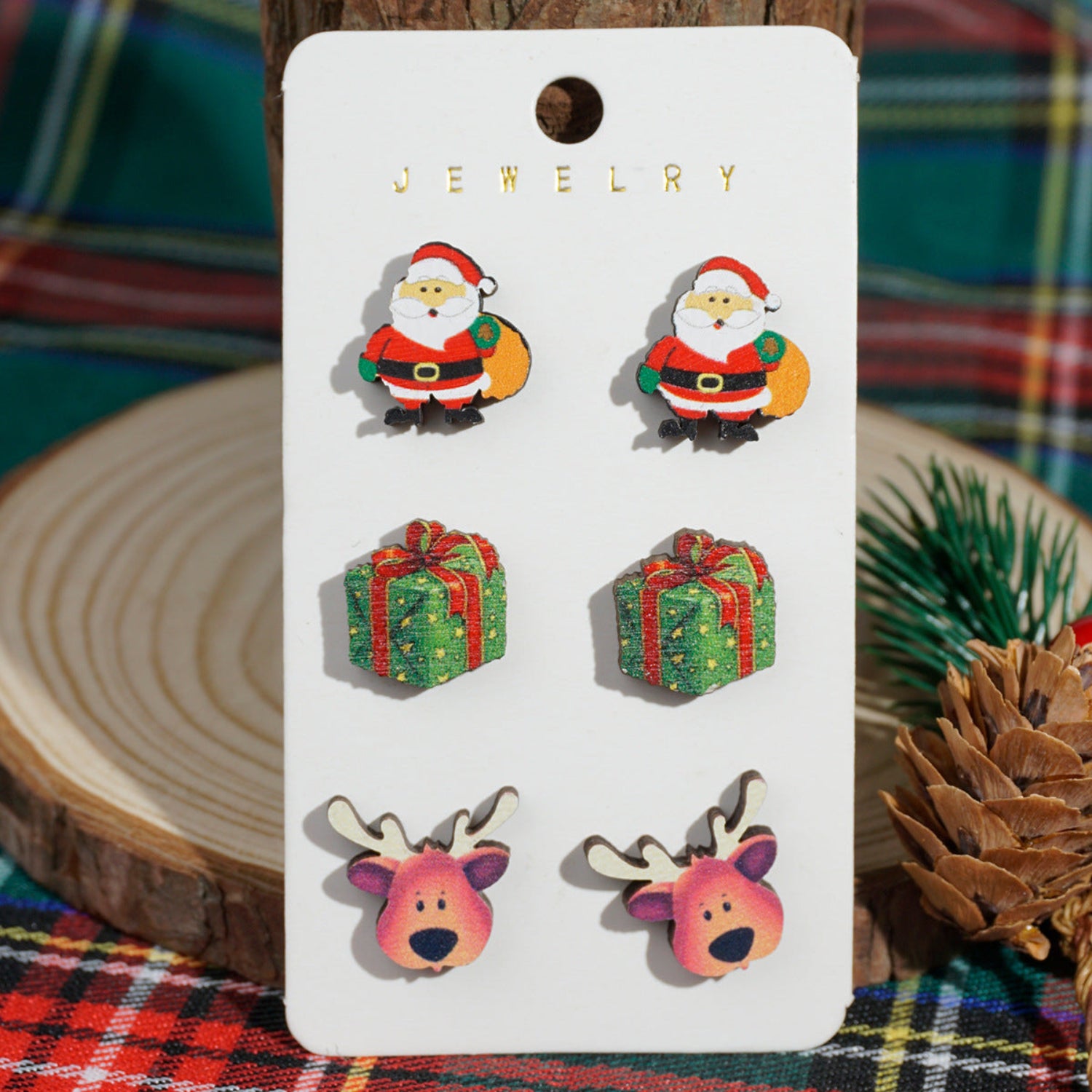 Just Lil Things Christmas Earrings JLT12819