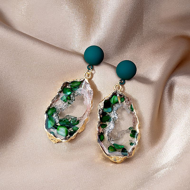 Emerald Oasis Green Pin Earring JLT12995