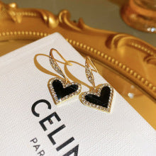 Crystal Heart Earrings JLT13027