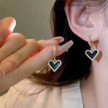 Crystal Heart Earrings JLT13027
