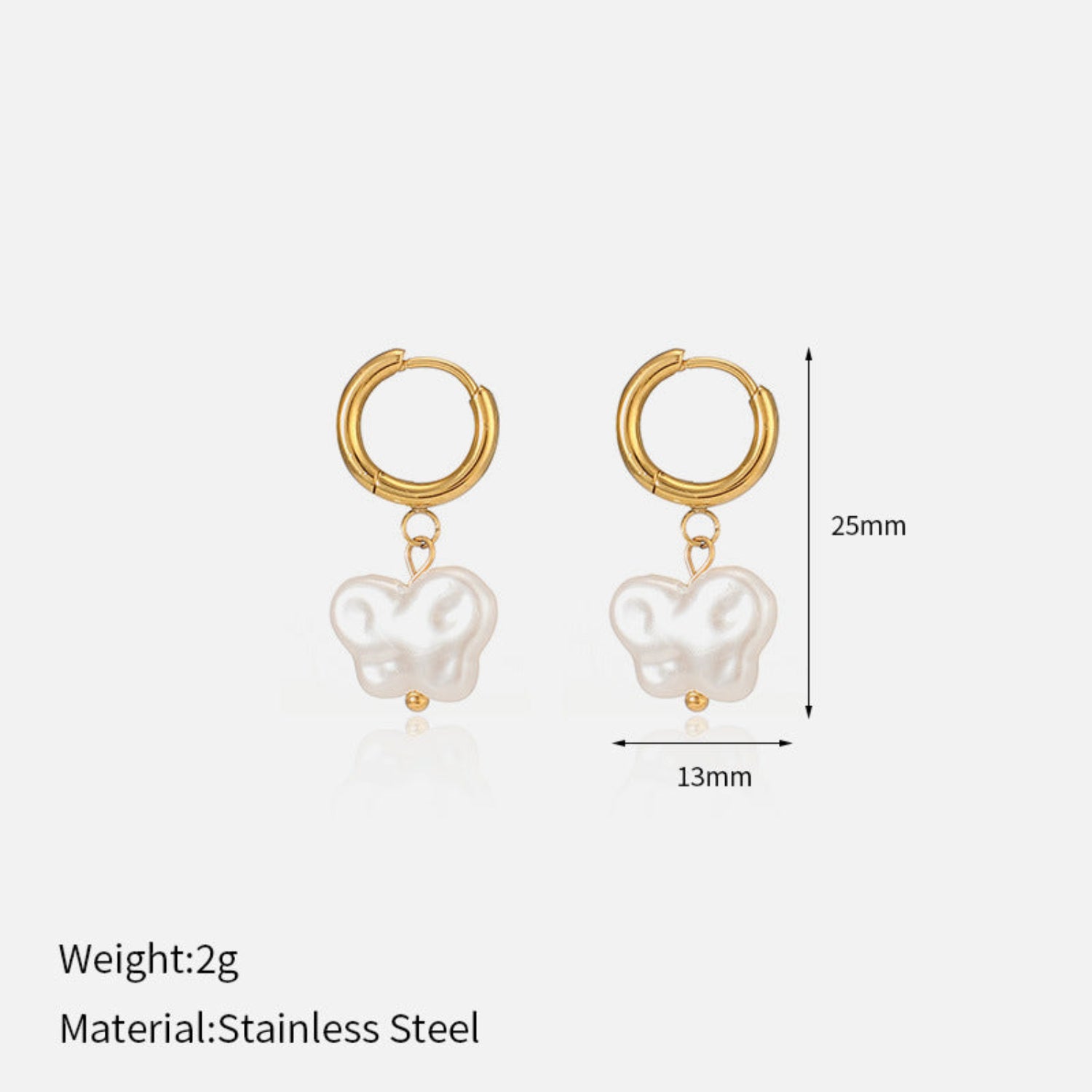 Monarch Hoop Earrings JLT13029