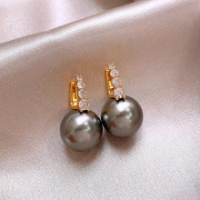Retro Vintage Pearl Hoop Earrings JLT13042