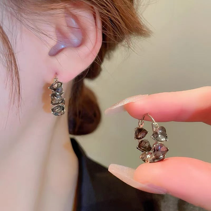 Dusky Heartloops Earrings JLT13236