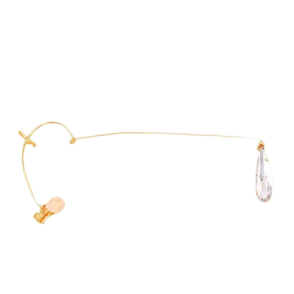 Contemporary Gold & Silver Earrings JLT13663