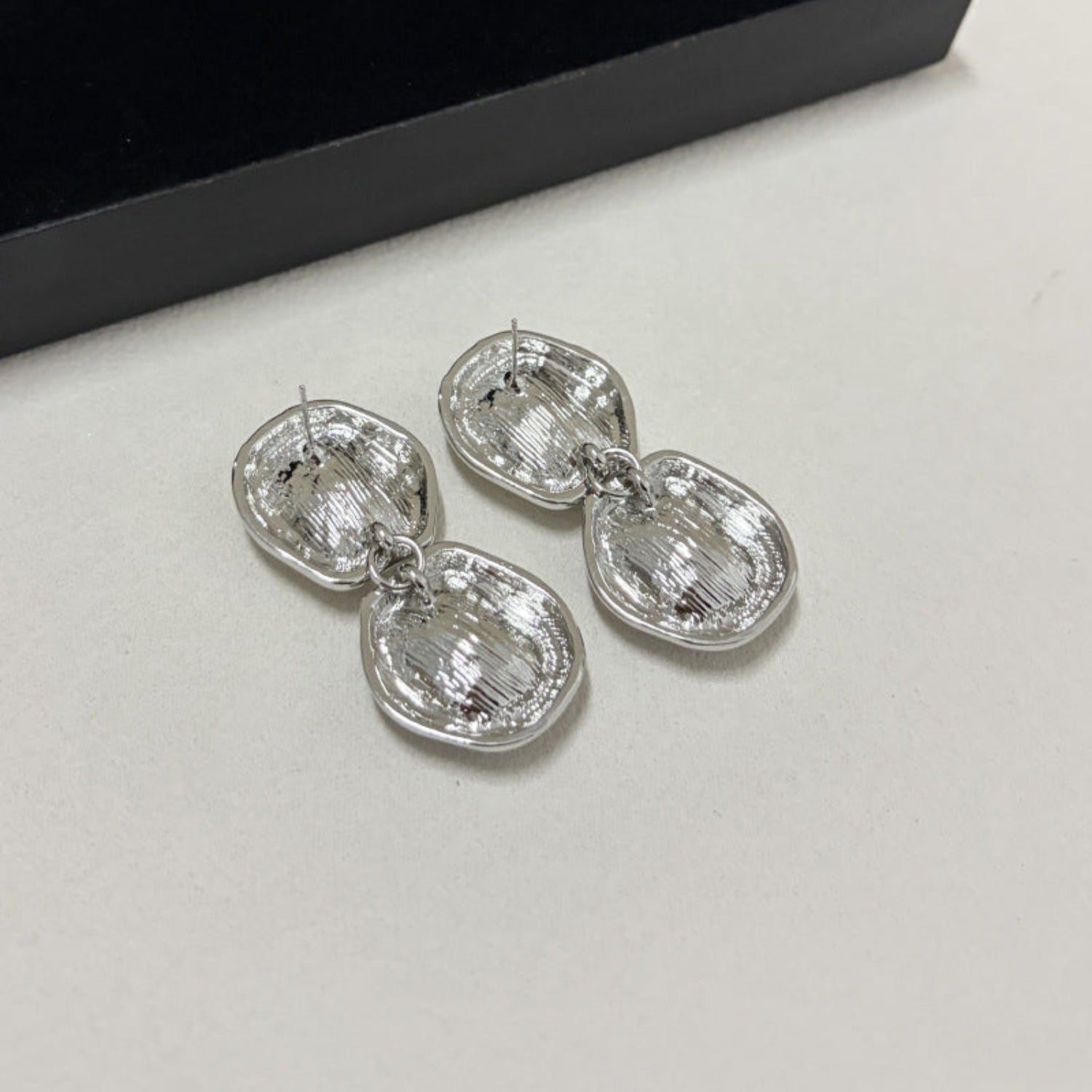 Emerald and Lavender Statment Earrings JLT13740
