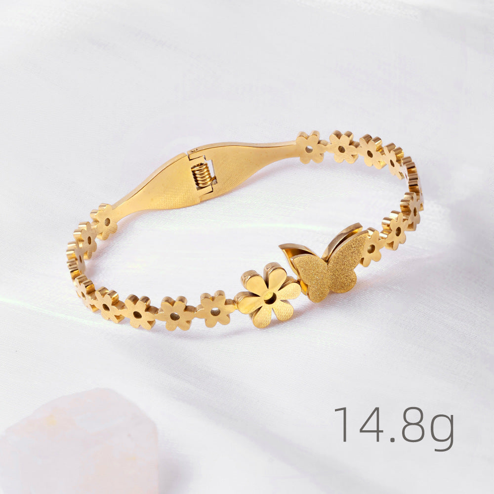 Floral Whispers With Butterfly Bracelet JLTB0673