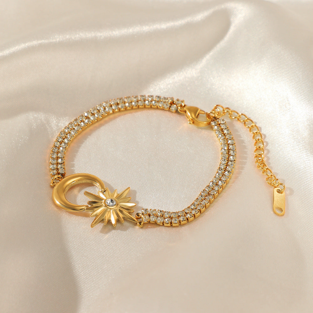 Twilight Harmony Crescent Bracelet JLTB0679