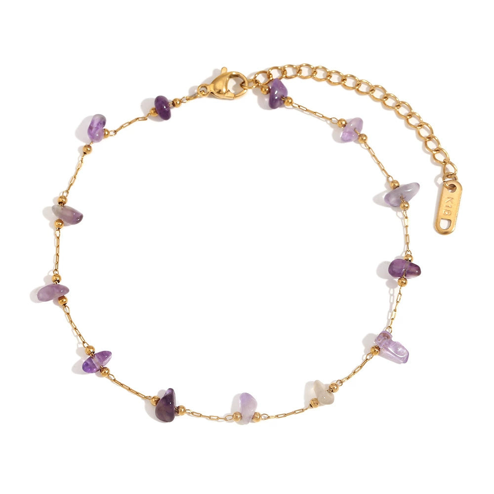 Natural Crused Stone Bracelet JLTB0684