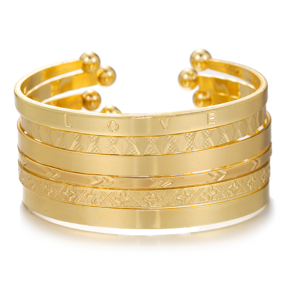 Love Letters stacking bracelet set JLTB0730