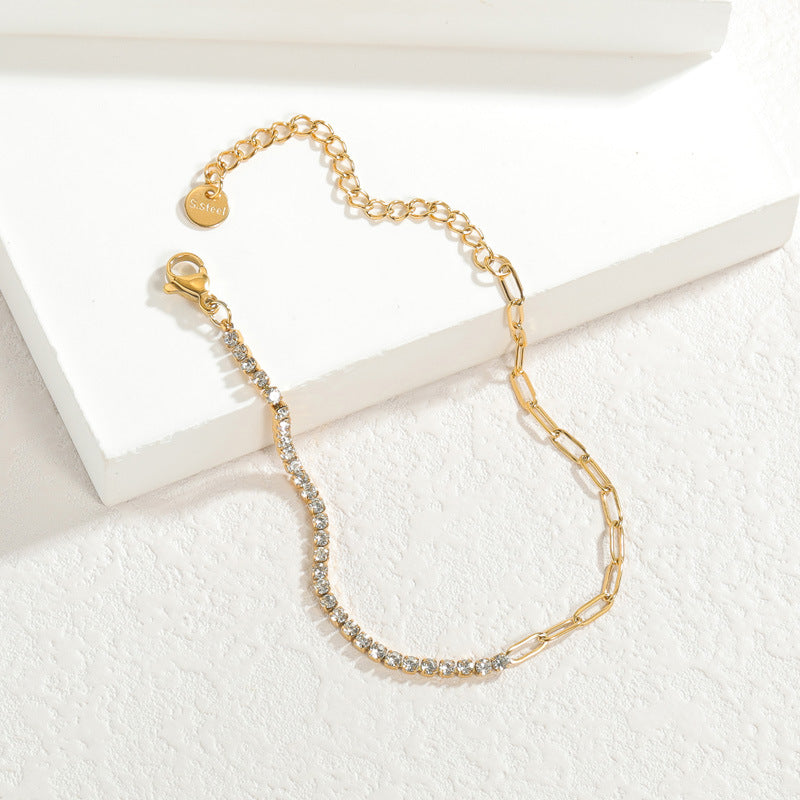 diamond chain splicing bracelet JLTB0742