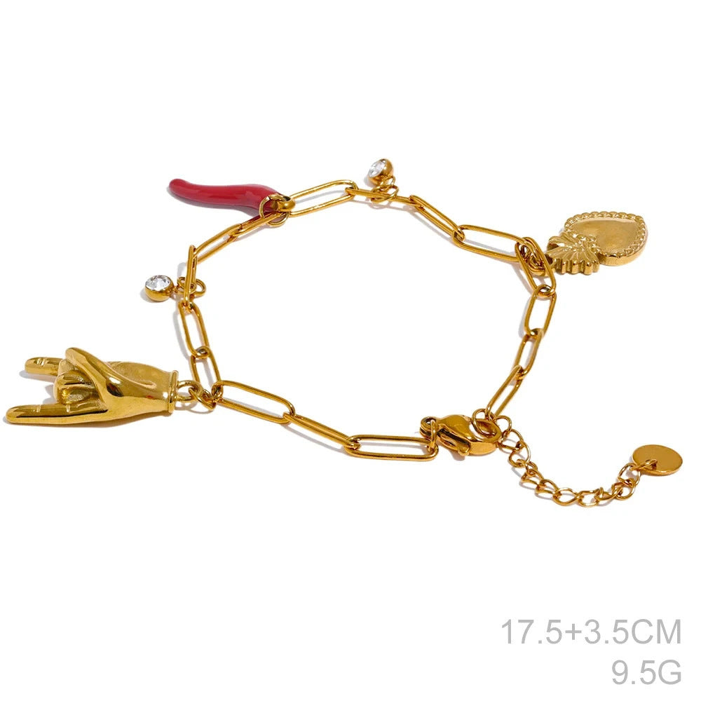 Olivia mirchi charms bracelets JLTB0758