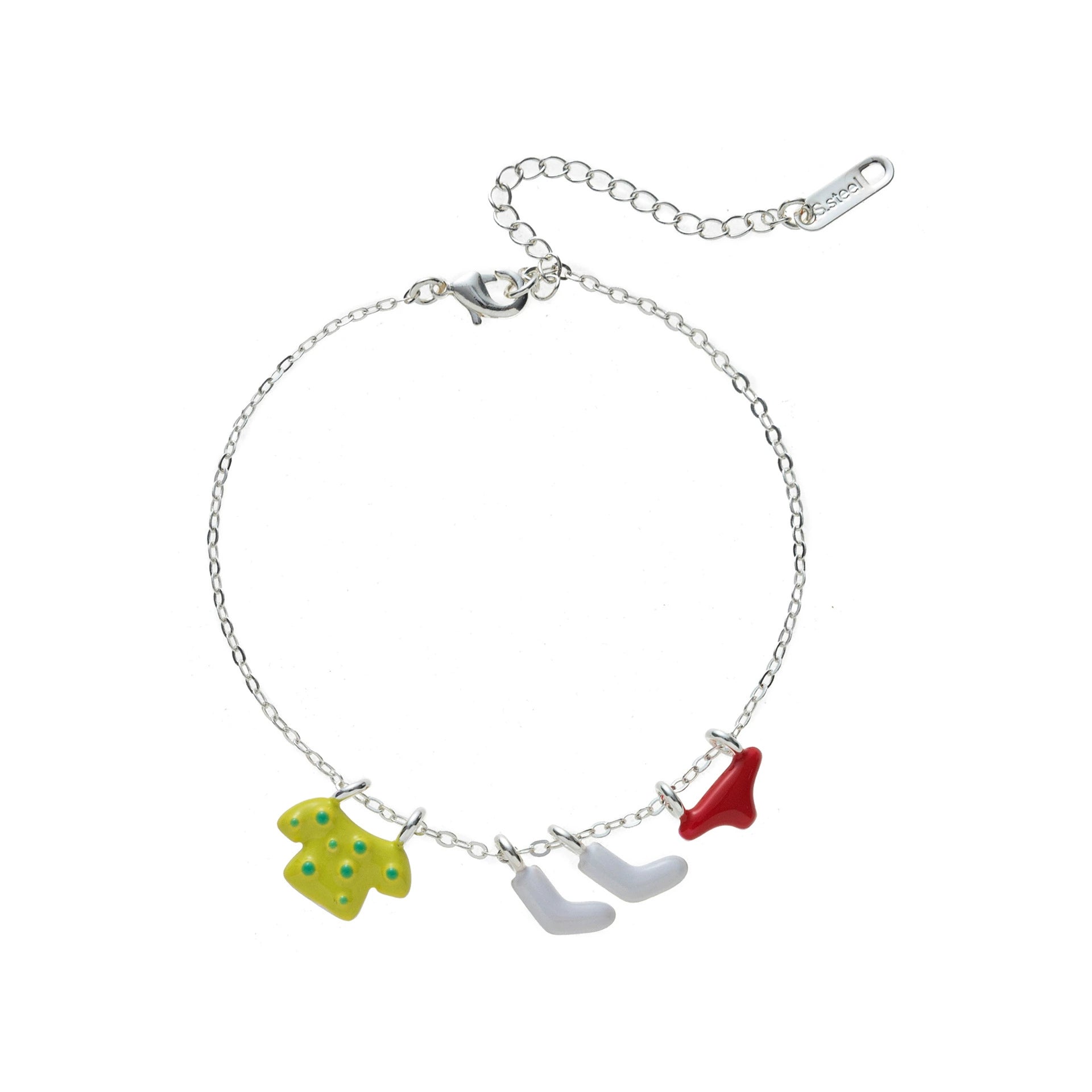Fun Sterling silver Laundry bracelet JLTB0766