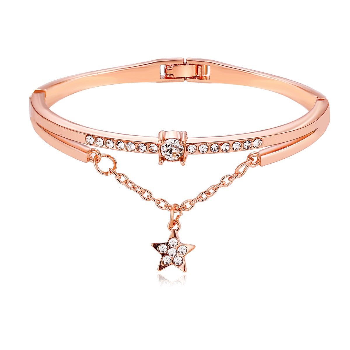 Just Lil Things Rose-Gold Celestial Glimmer Bracelet JLTB0793