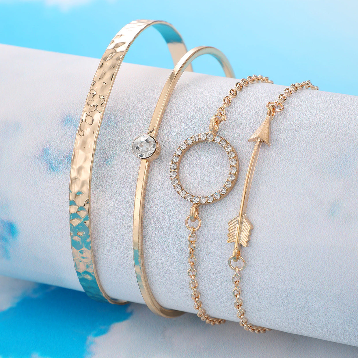 Just Lil Things Aim High Stacking Bracelet Set JLTB0798