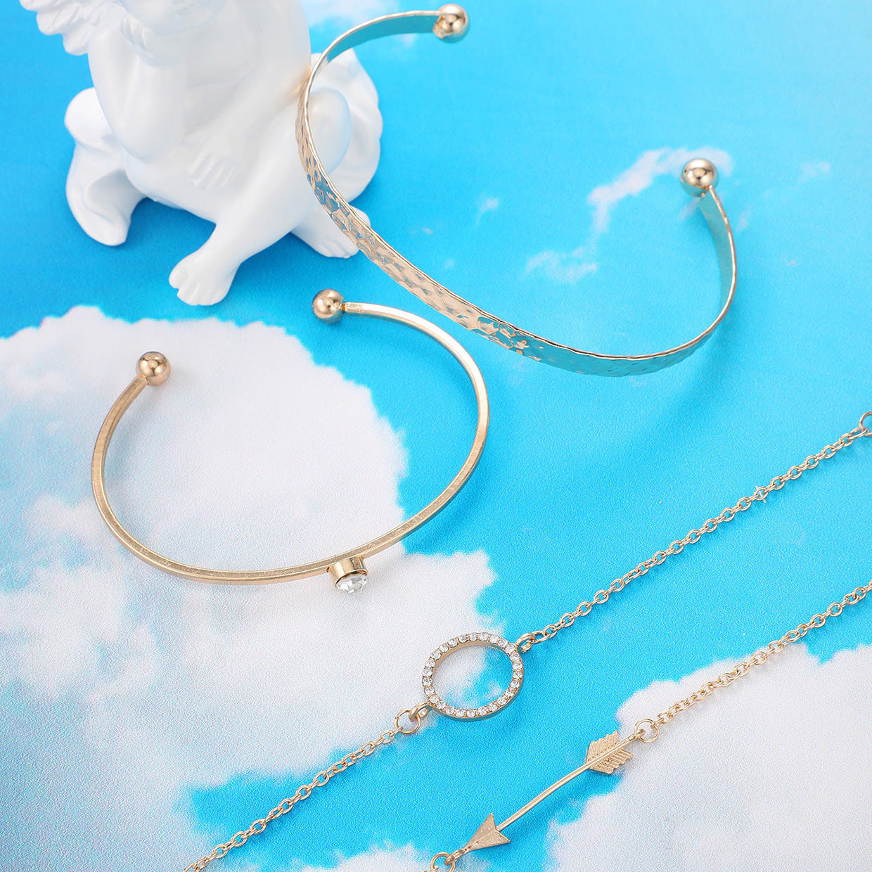 Just Lil Things Aim High Stacking Bracelet Set JLTB0798
