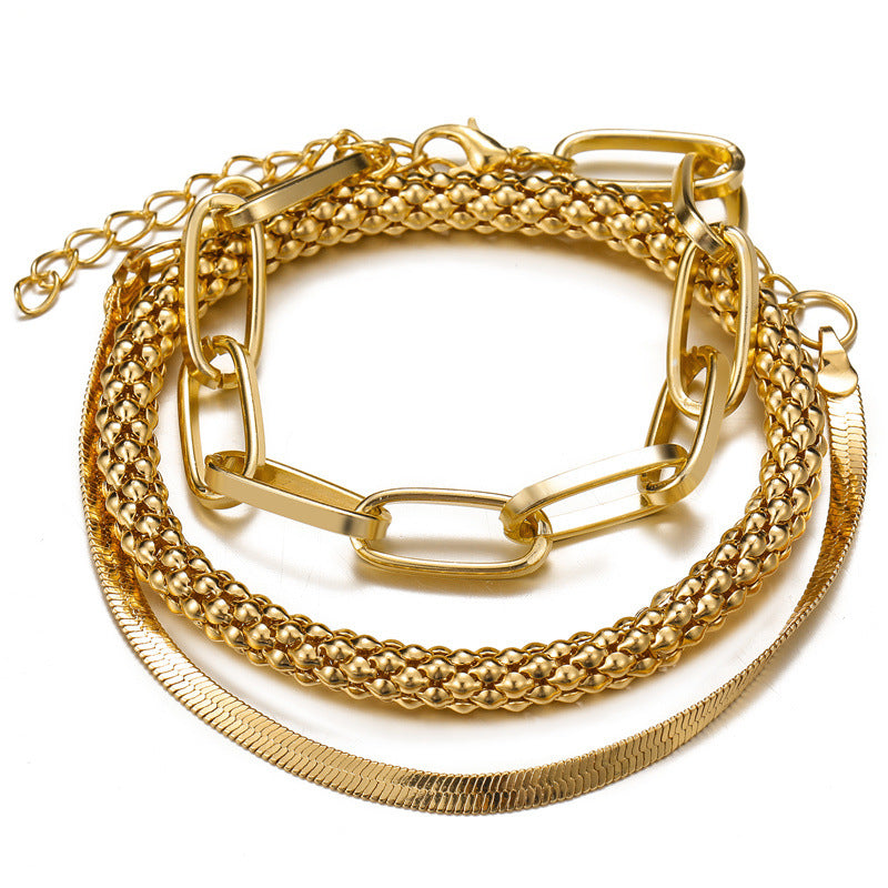 Just Lil Things Artificial Chic Chain Stack JLTB0799