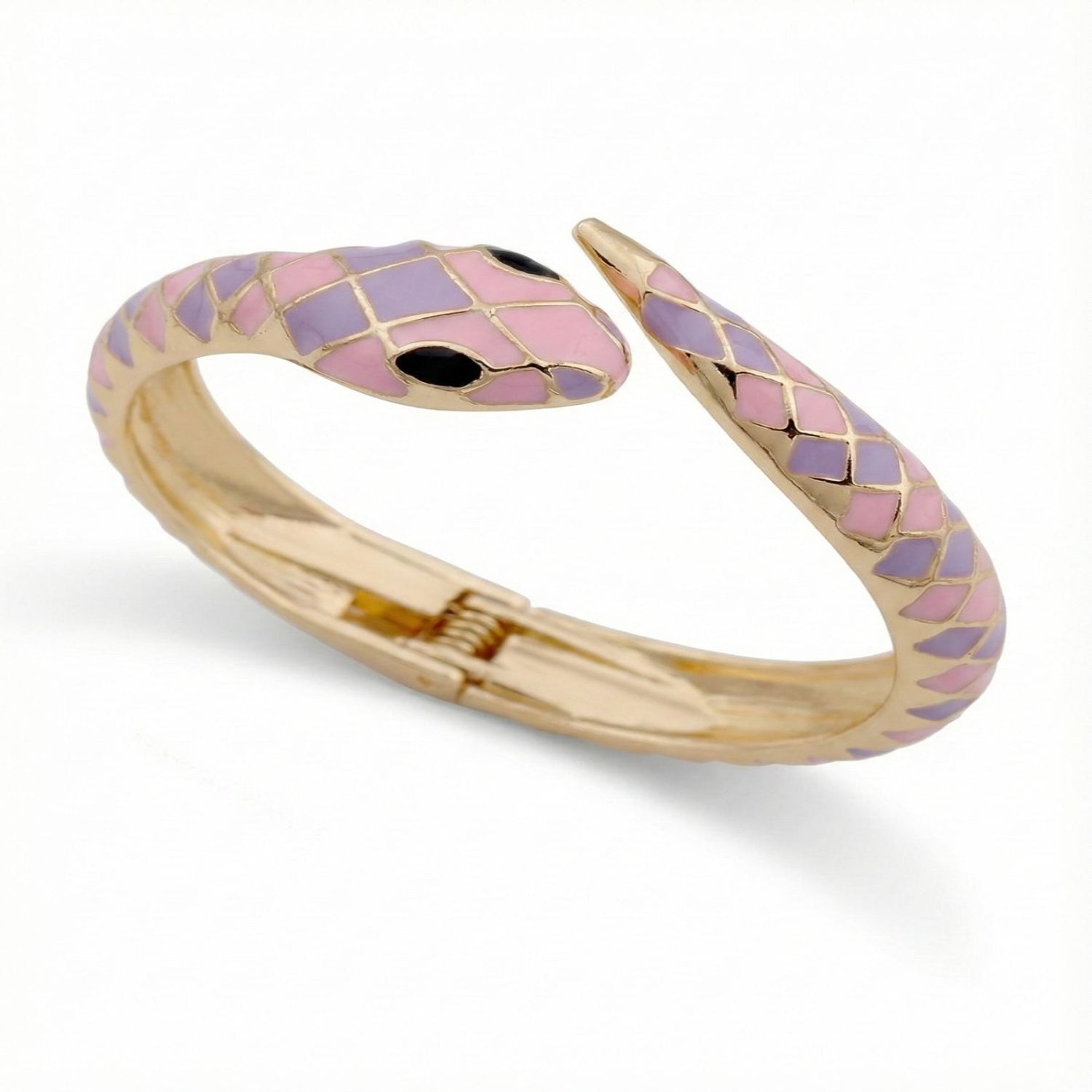 Pink and Purple Snake Bangle JLTB1009