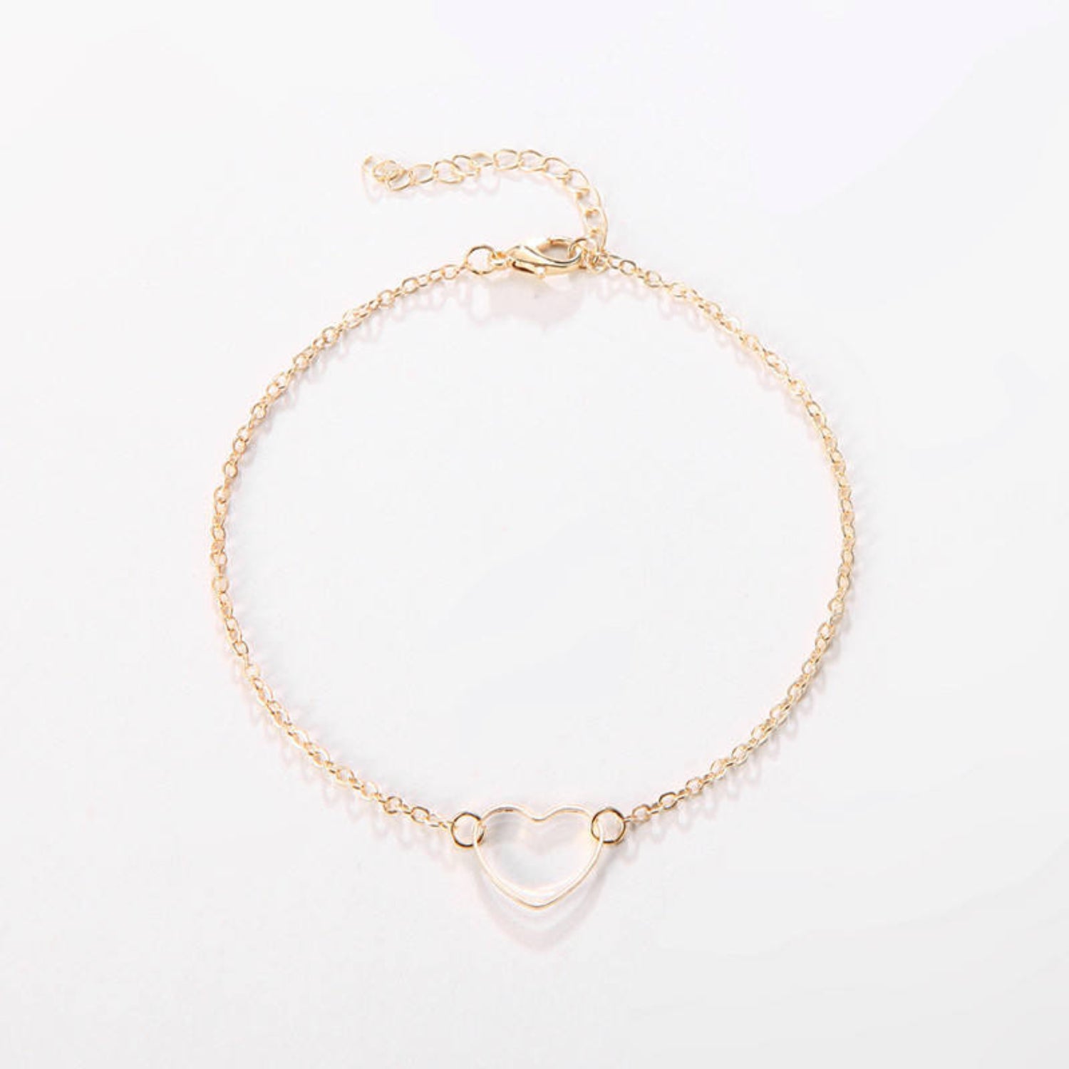Gold Heart Bracelet JLTB1114