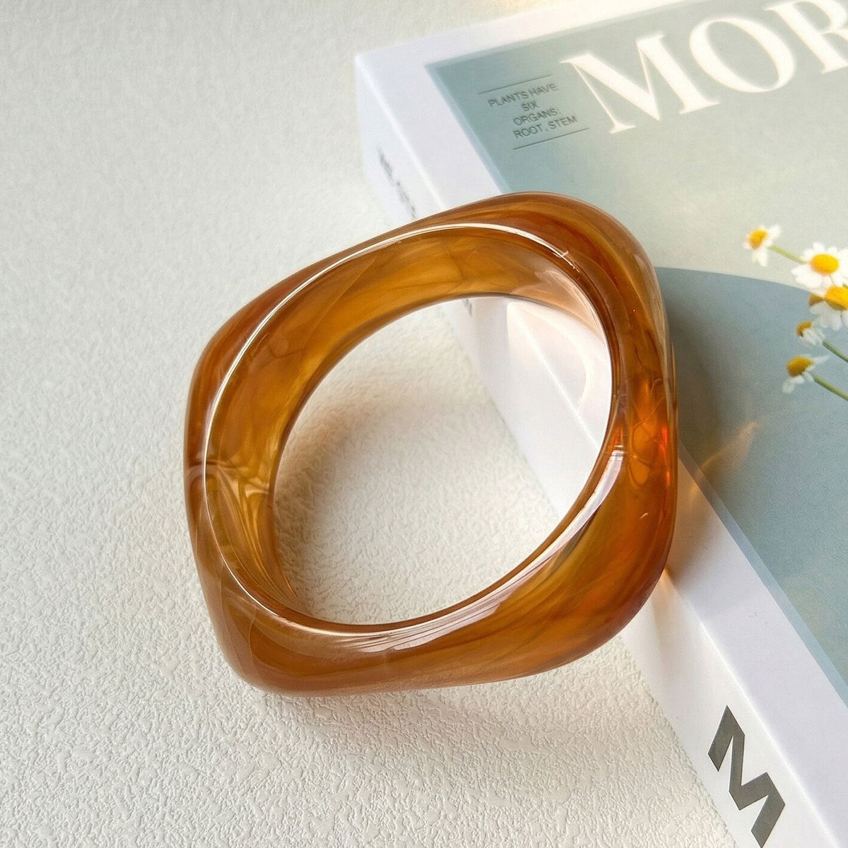 Artistic Amber Resin Bracelet JLTB1144
