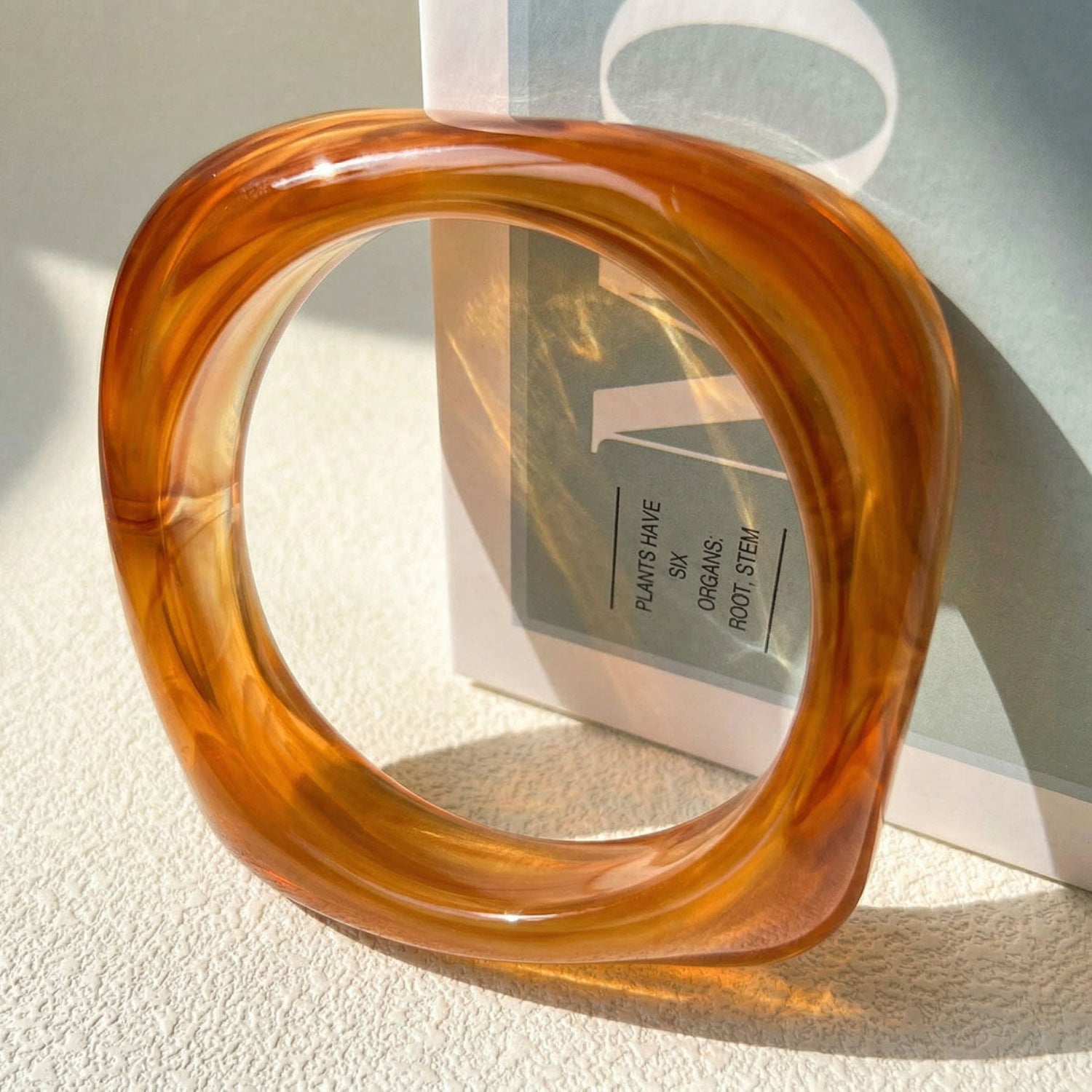 Colorful Chunky Curved Bangle Set Of 3 JLTB1175