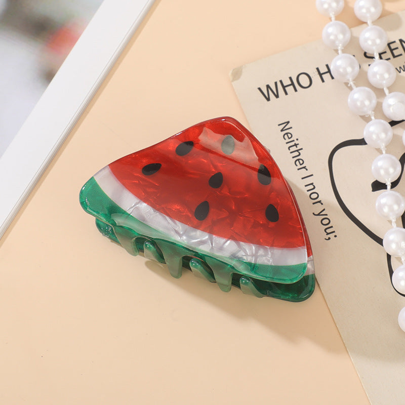 Watermelon Slice Hair Claw Clip JLTC0169