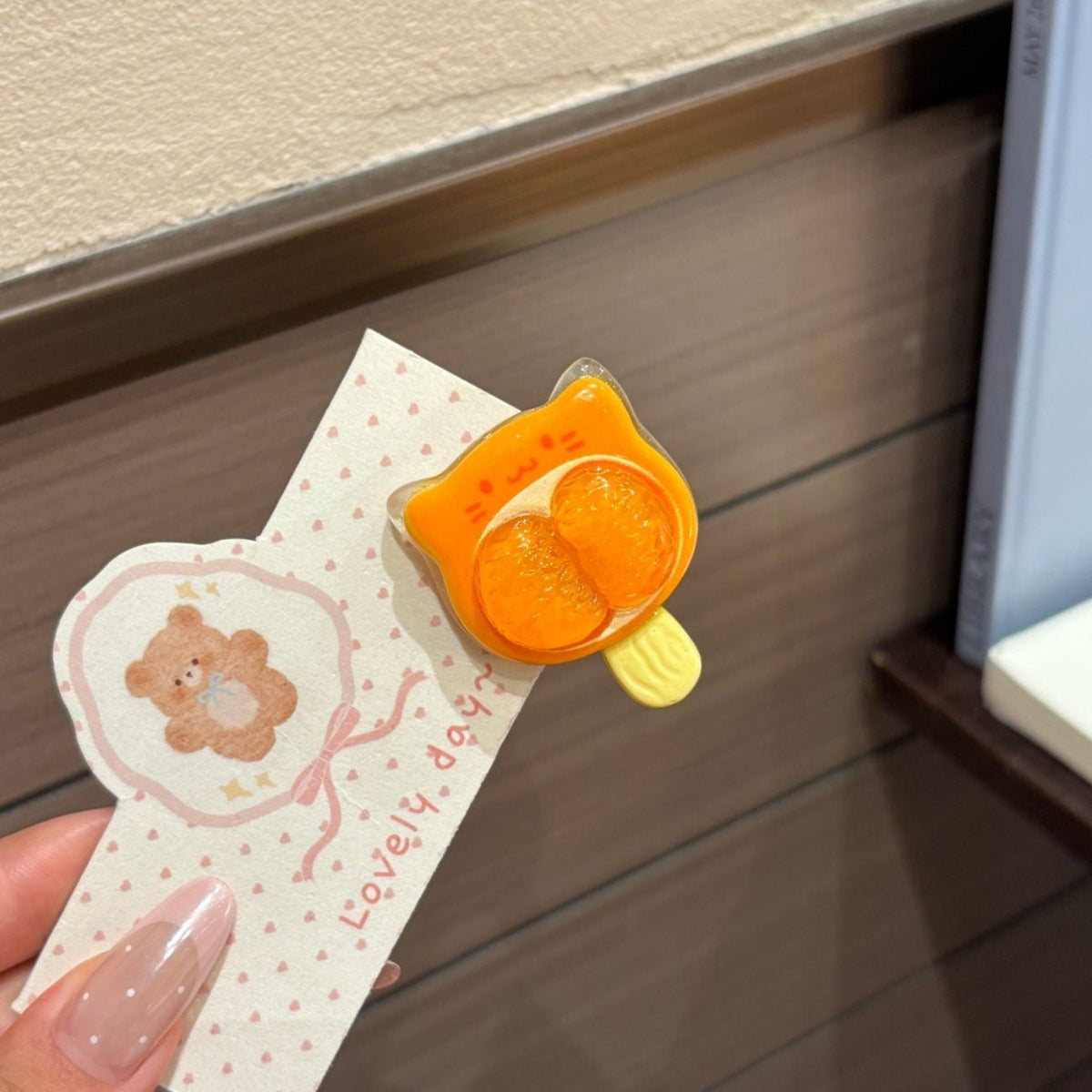 Orange Fruit Hair Clip JLTC0246