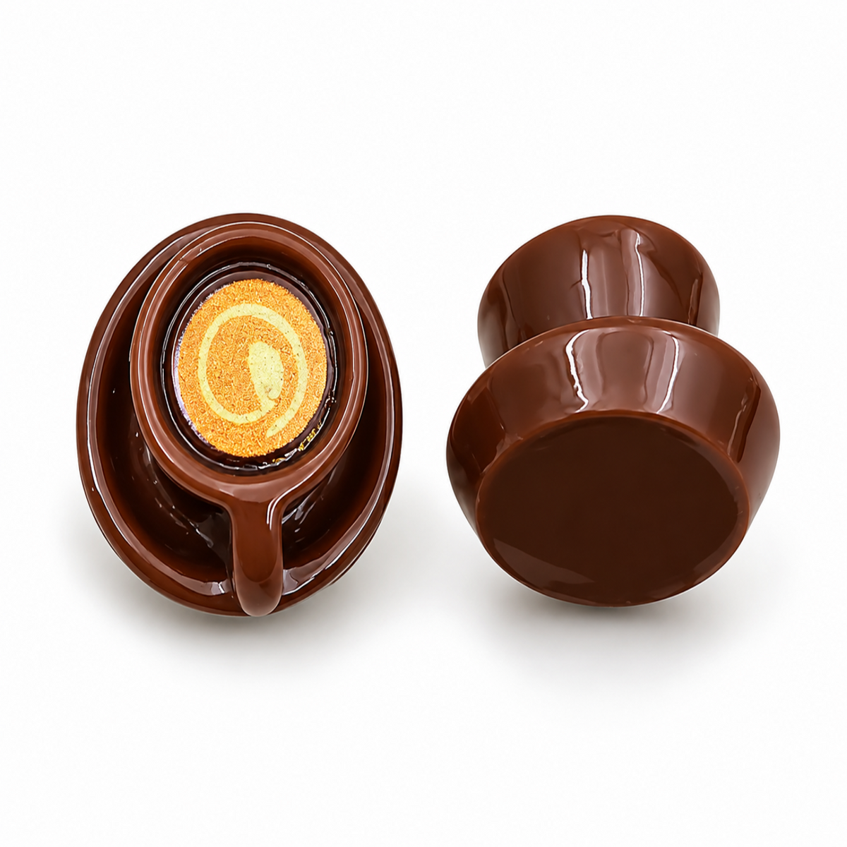 Mini Chocolate Coffee Cup Charm Pendant JLTCH0066