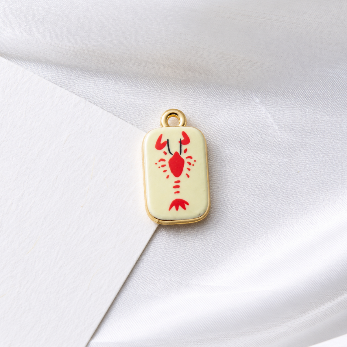 Red Lobster Enamel Charm JLTCH0079