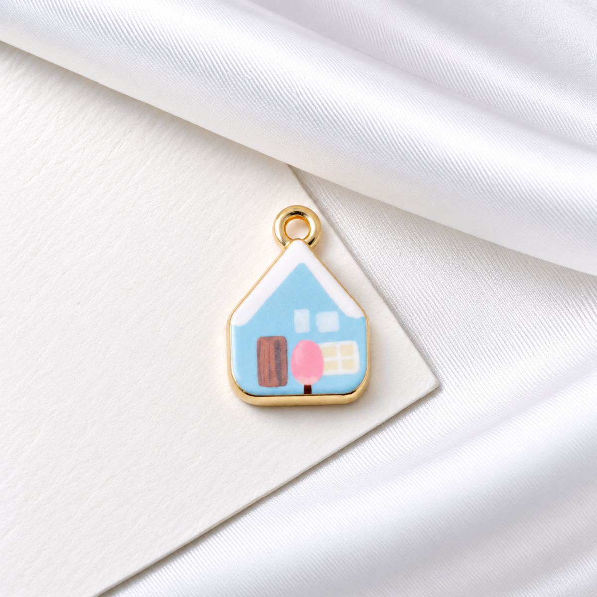 Blue Cottage House Charms JLTCH0089