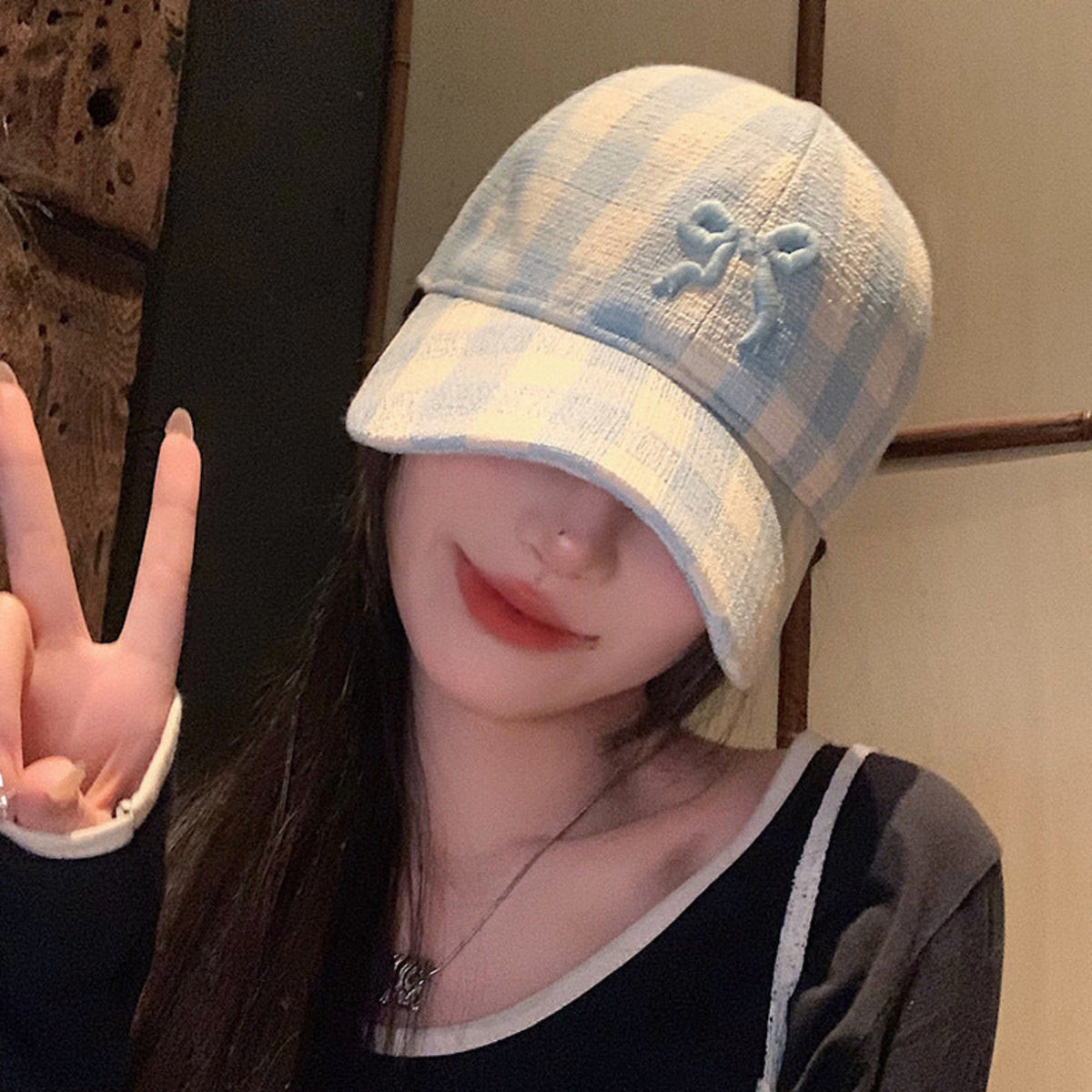 Beige Vintage Wash Graphic Cap JLTCP0048
