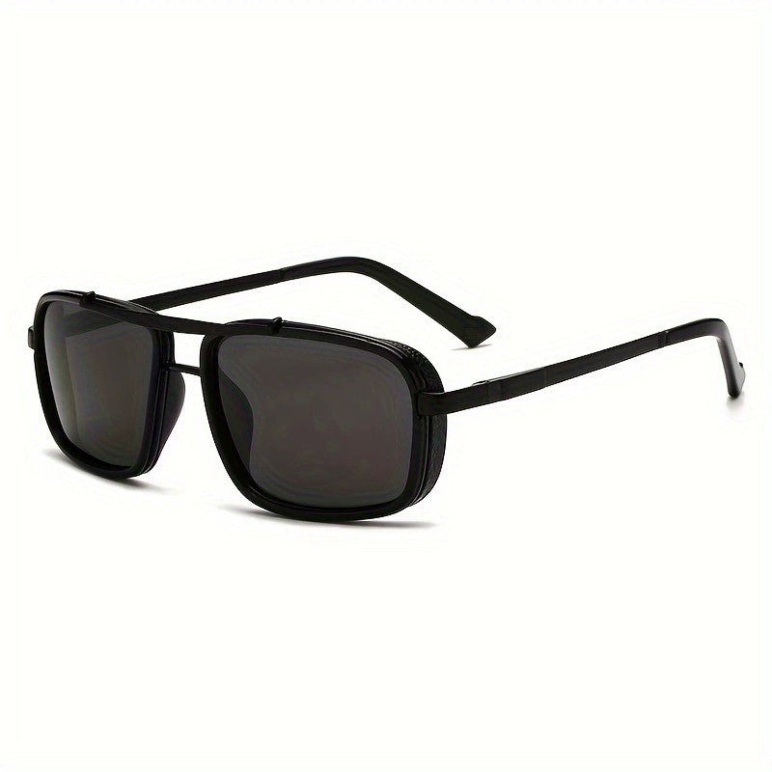 Black Square Shield Sunglasses JLTG0147