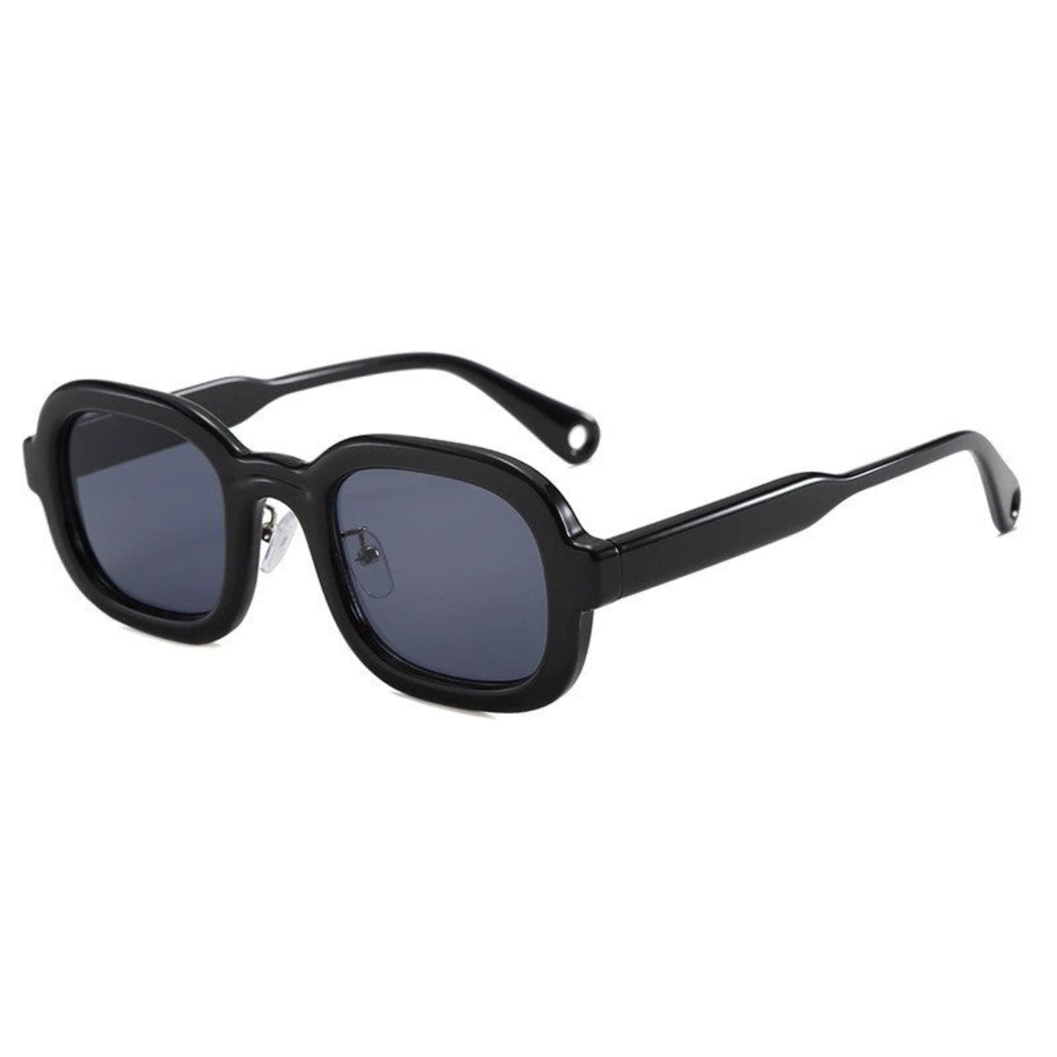 Black Smoke Square Sunglasses JLTG0158