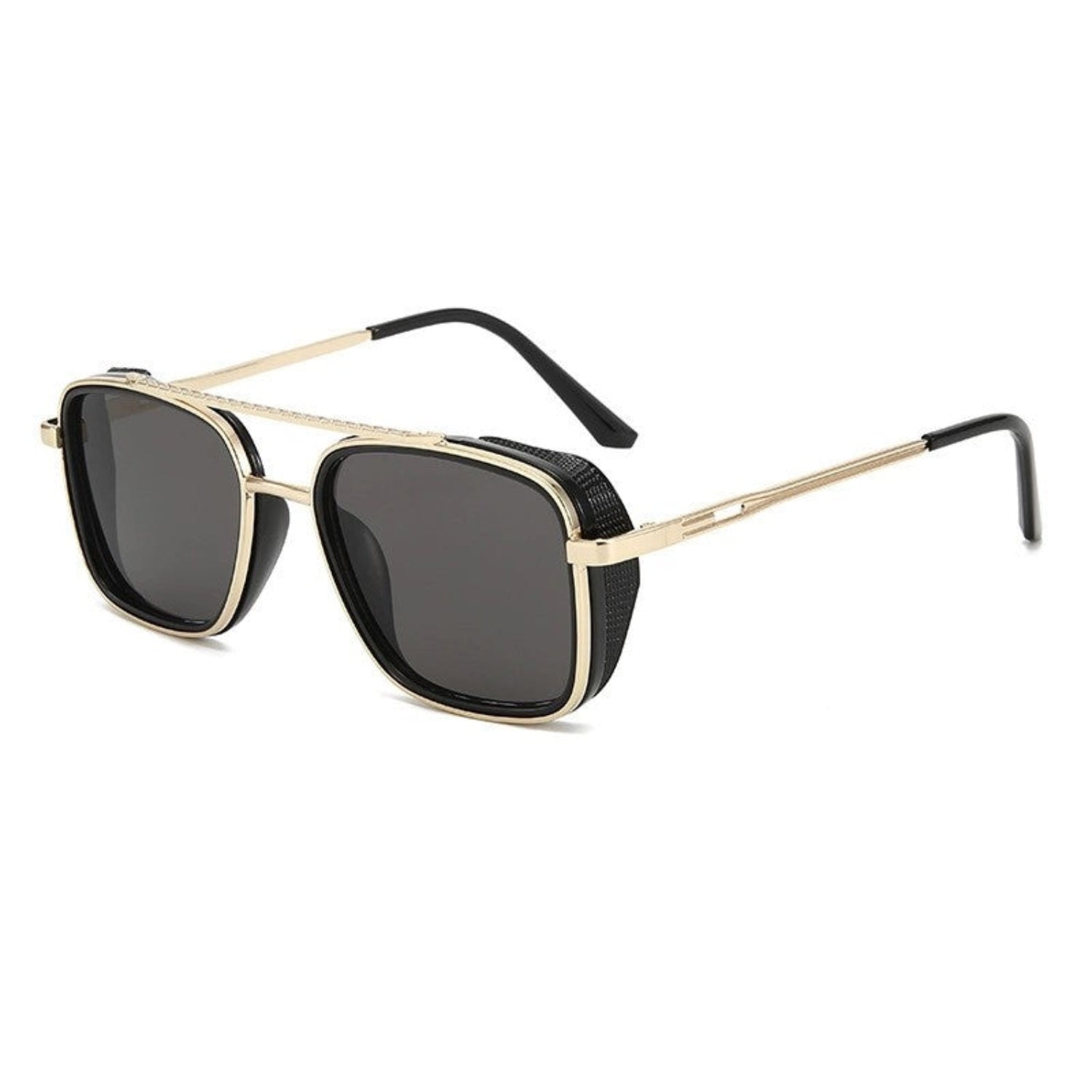 Black Gold Retro SunglassesJLTG0161