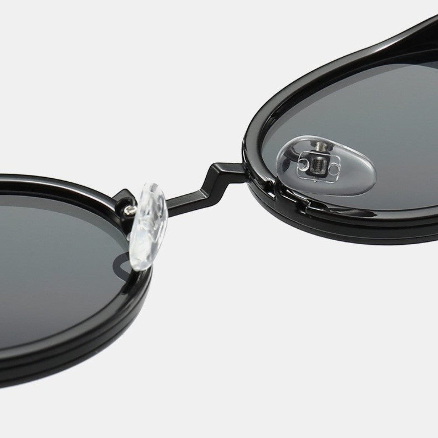 Black Round Black Sunglasses JLTG0179