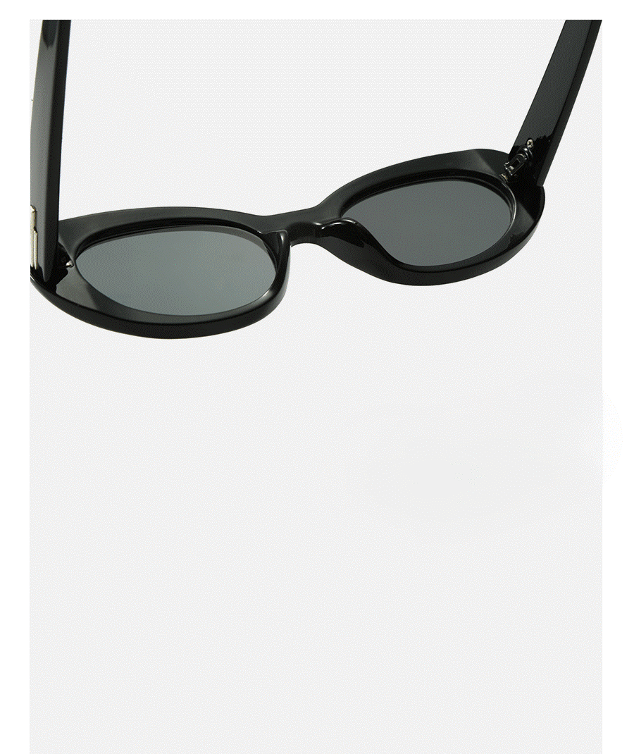 Black Round Lens Sunglasses JLTG0196