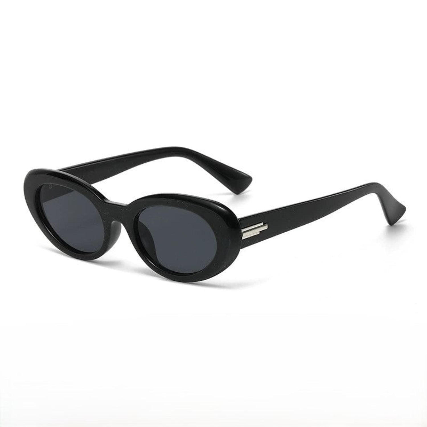 Black Round Lens Sunglasses JLTG0196