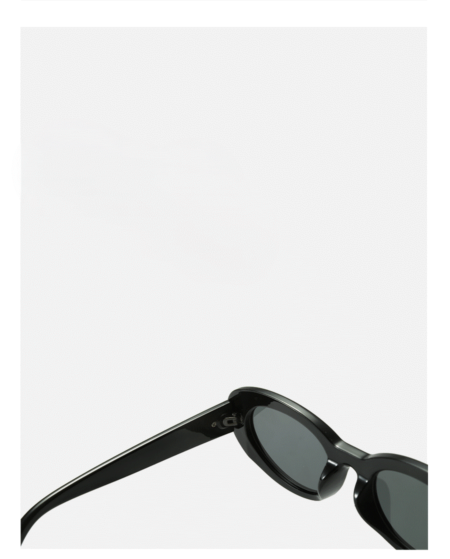 Black Round Lens Sunglasses JLTG0196