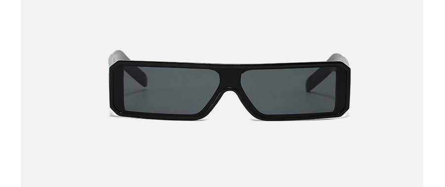 Black Rectangular Lens Sunglasses JLTG0202