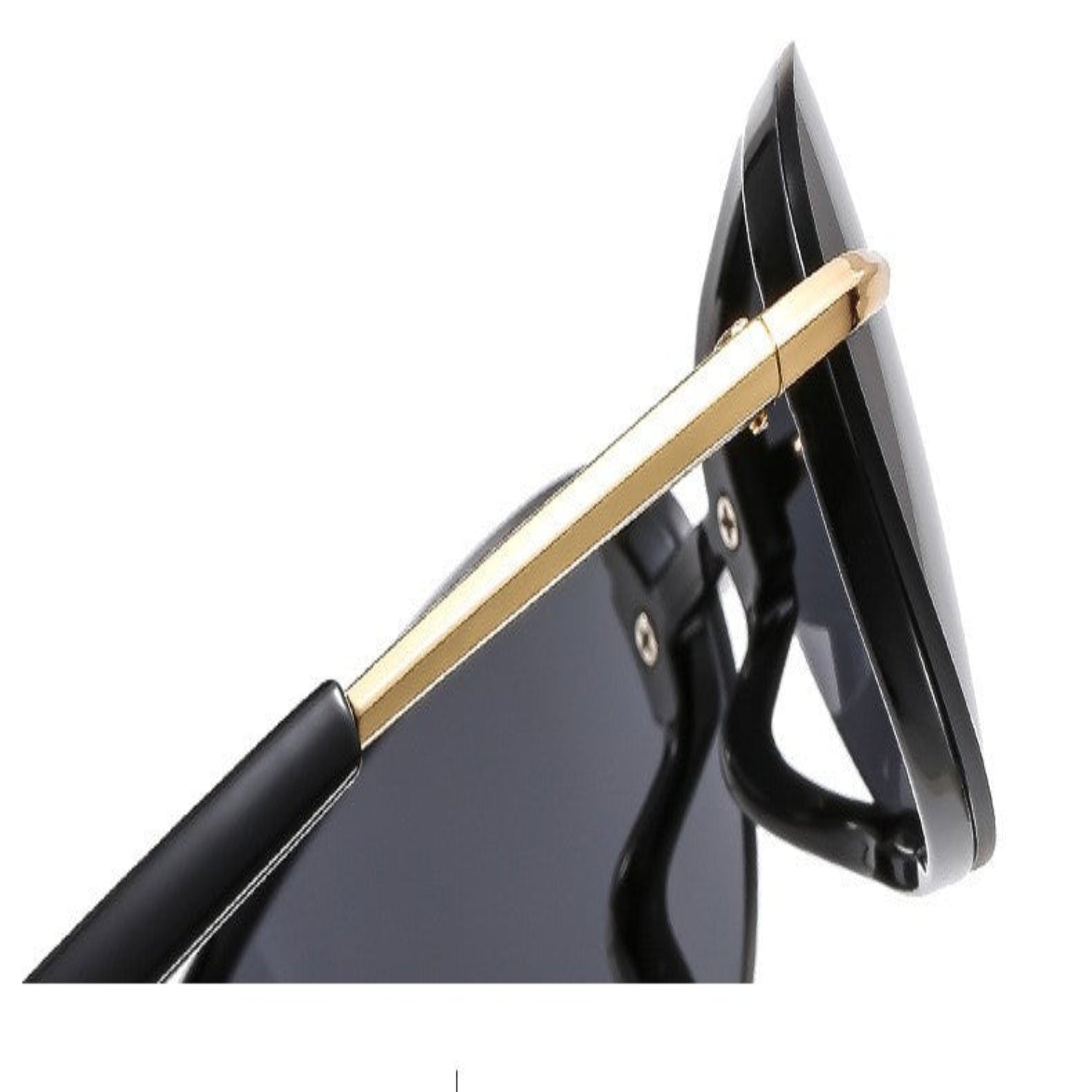 Black Oval Lens Sunglasses JLTG0207