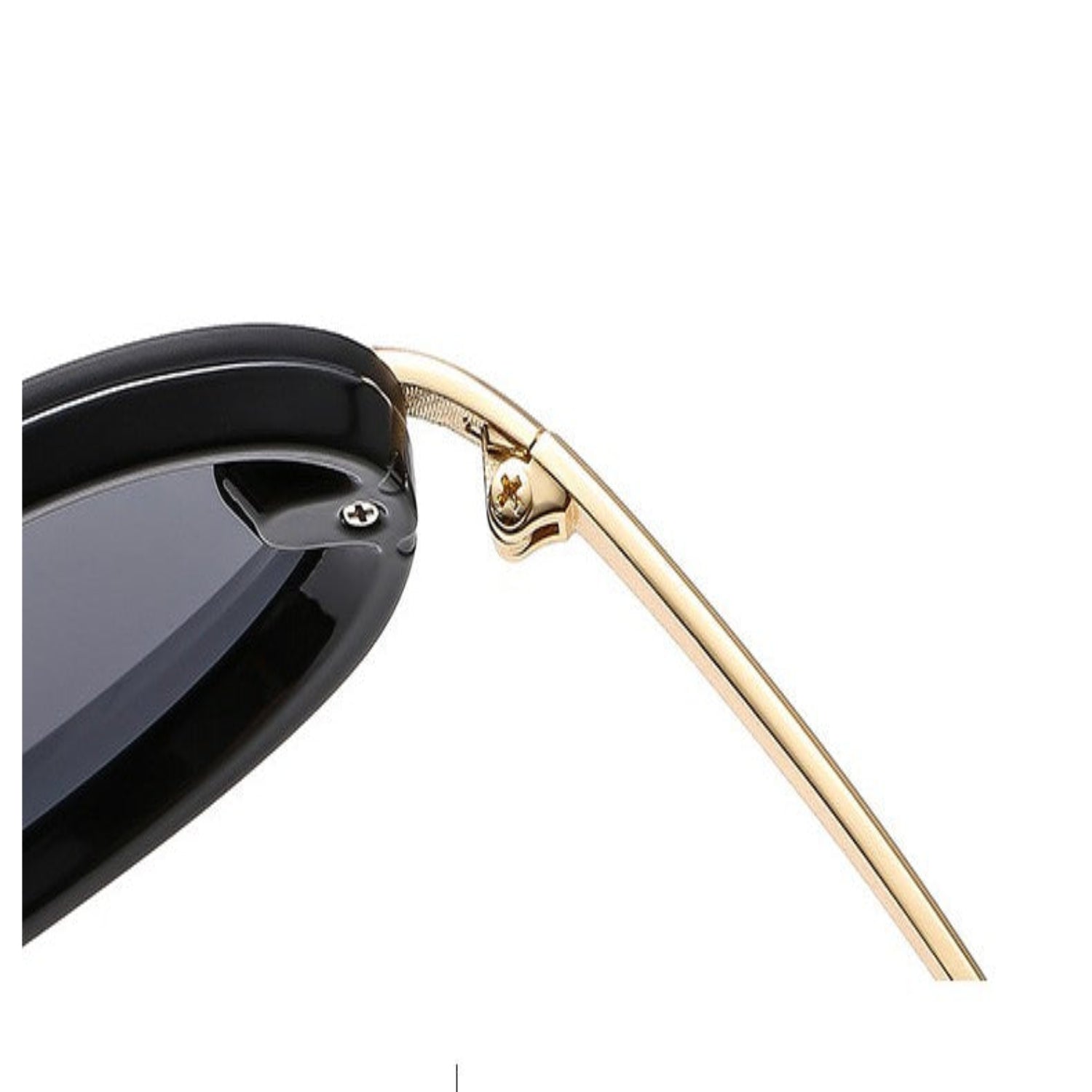 Black Oval Lens Sunglasses JLTG0207