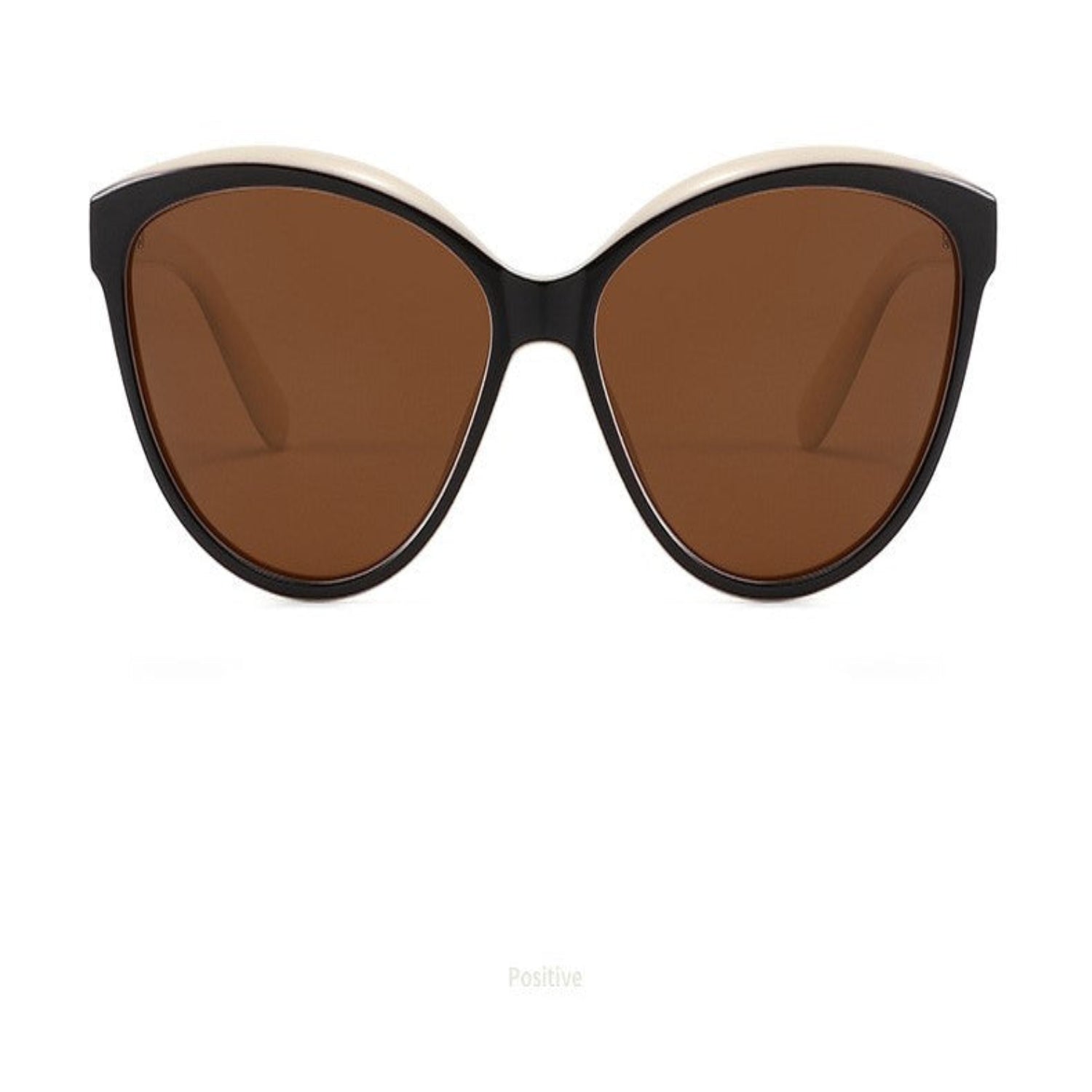 White Cat-Eye Sunglasses With Pouch & Cloth JLTG0223