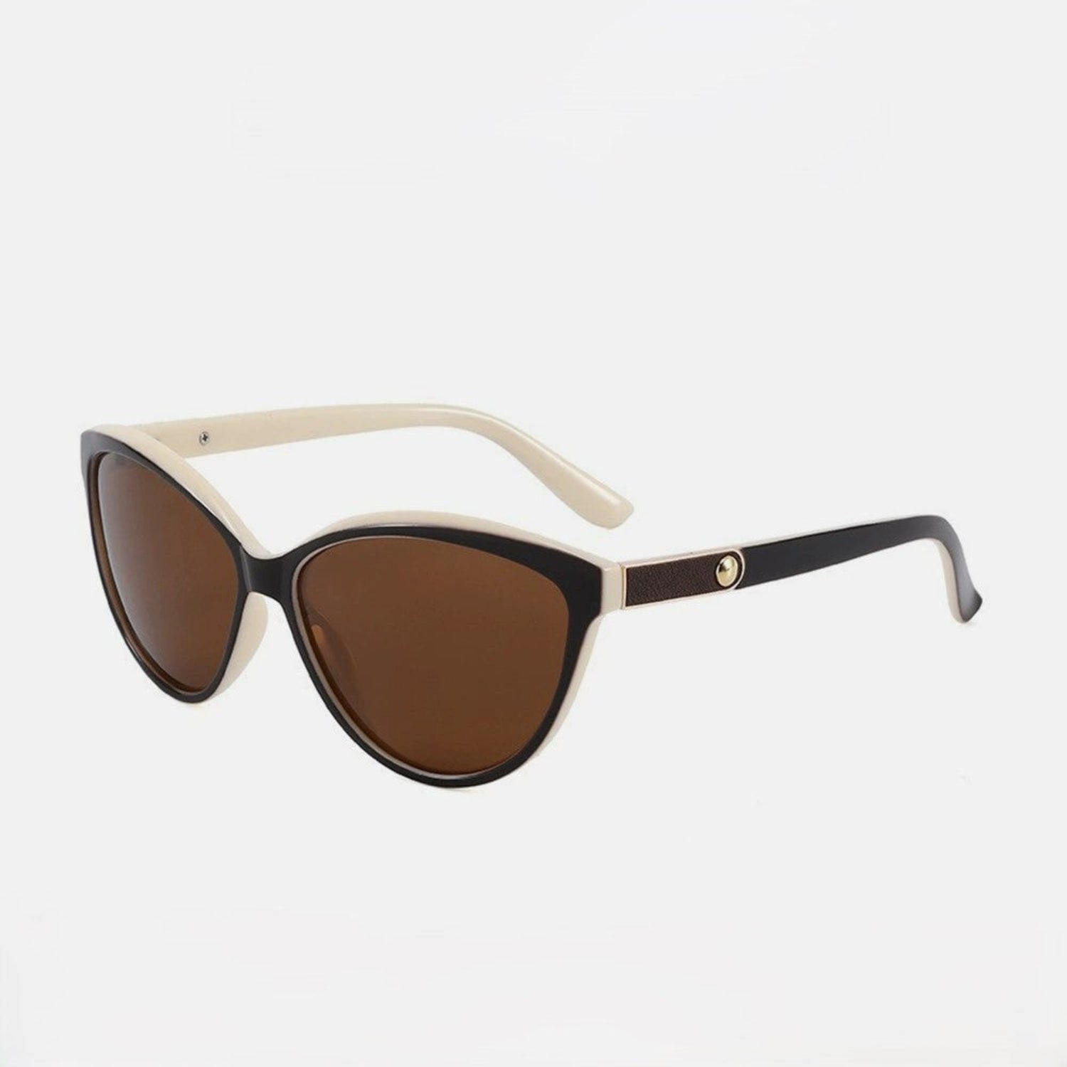 White Cat-Eye Sunglasses JLTG0228