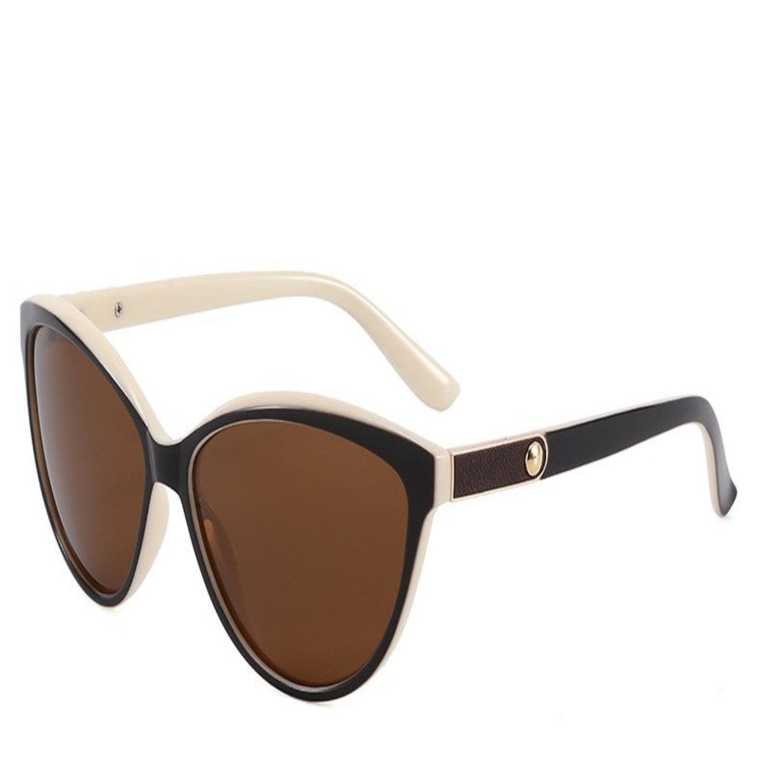 White Cat-Eye Sunglasses JLTG0228
