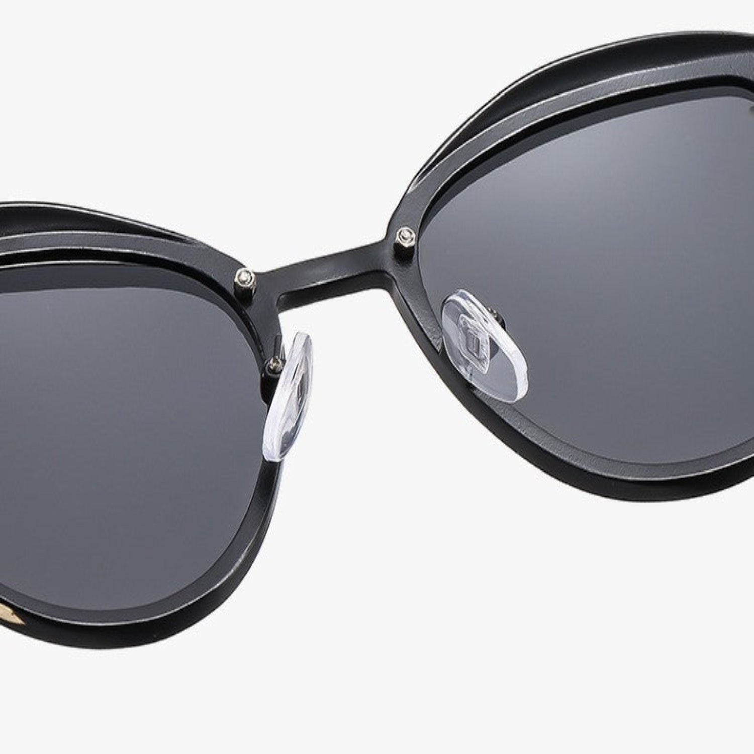 Black Round Gold Sunglasses JLTG0231