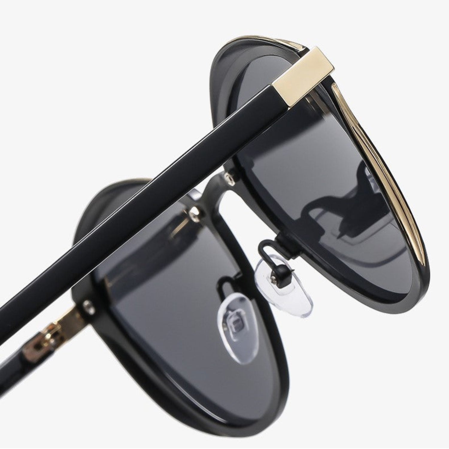 Black Round Gold Sunglasses JLTG0231
