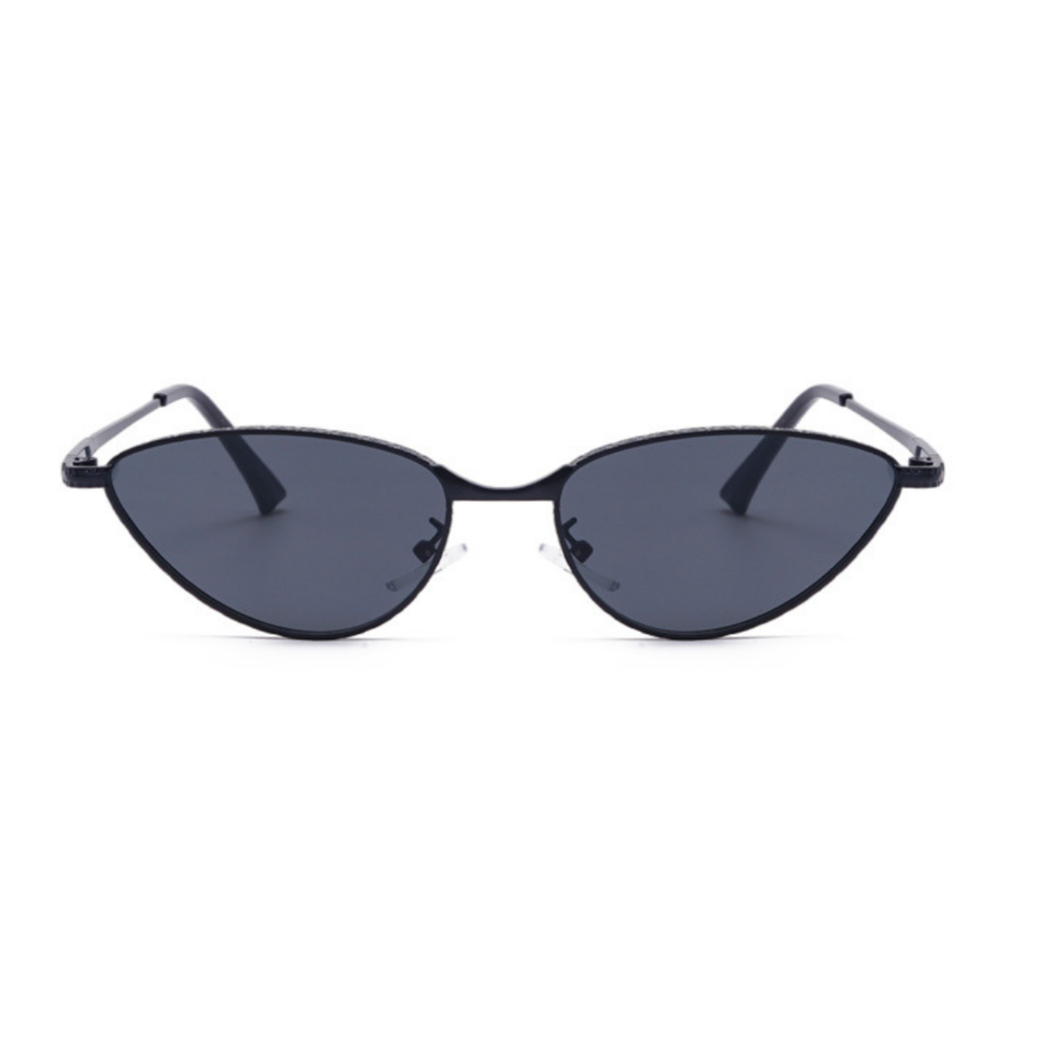 Sleek Black Cat Eye Sunglasses JLTG0237