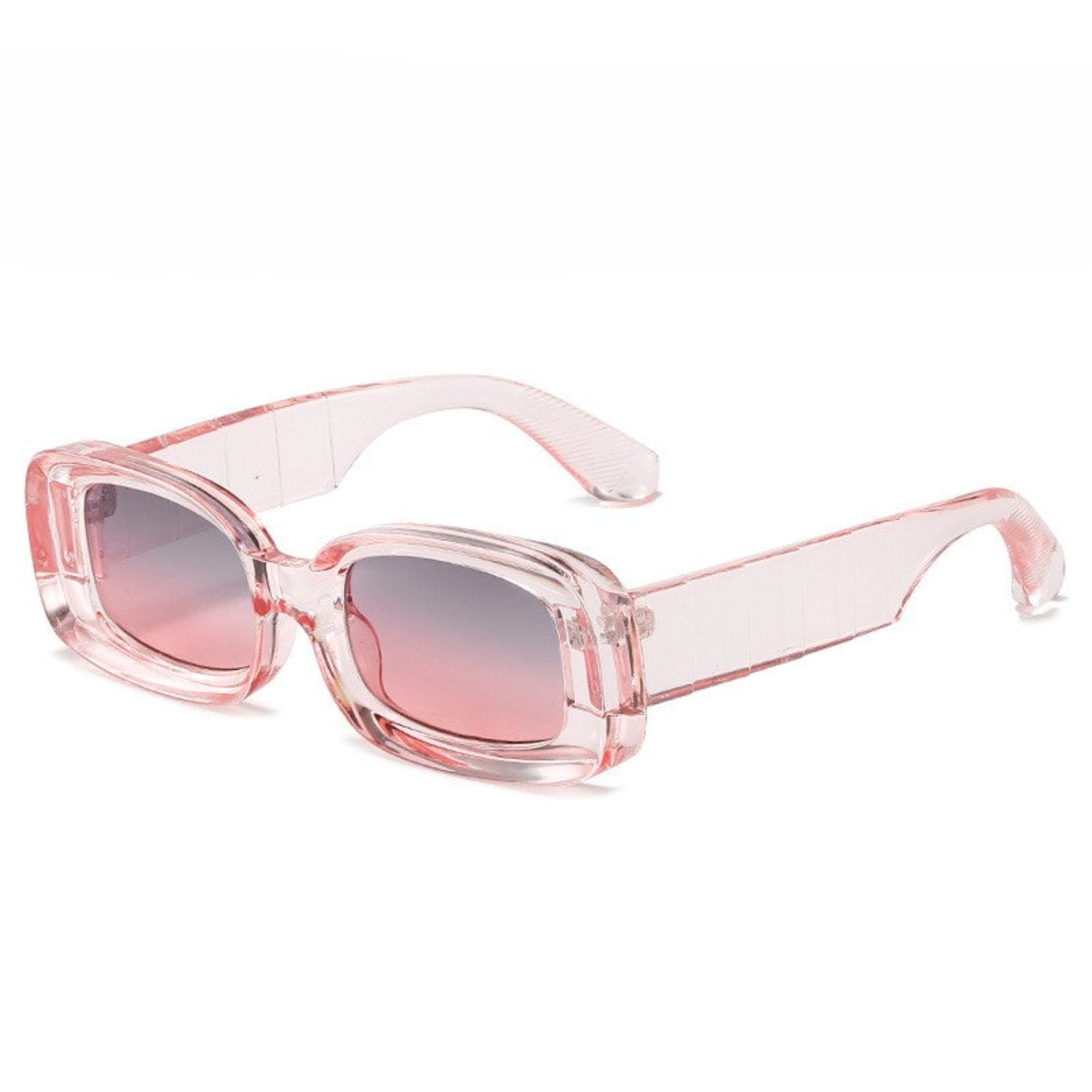 Chic Pink Gradient Square Sunglasses JLTG0246